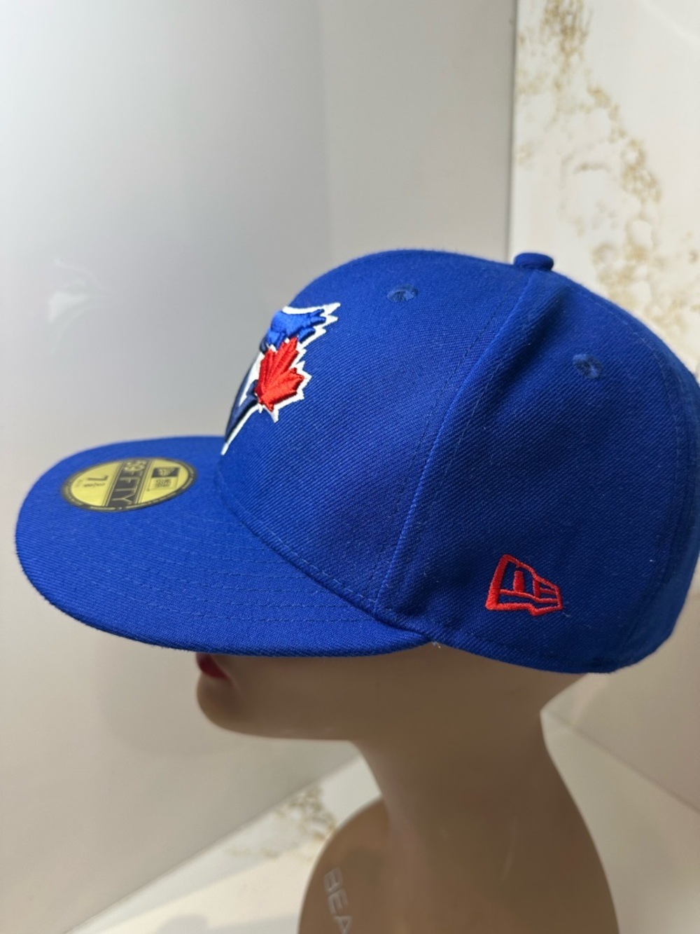 New Era Toronto Blue Jays Royal Blue 59FIFTY Fitted hat cap - Picture 2 of 8